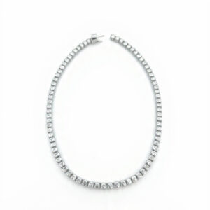 Tennis. Zirconi con taglio brillante, bracciale