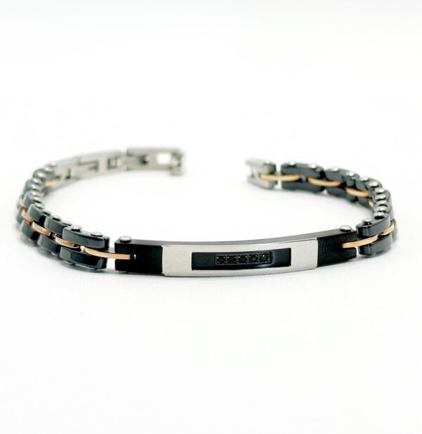 Bracciale, Black steel