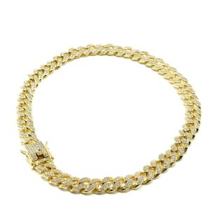 Steel chain gold